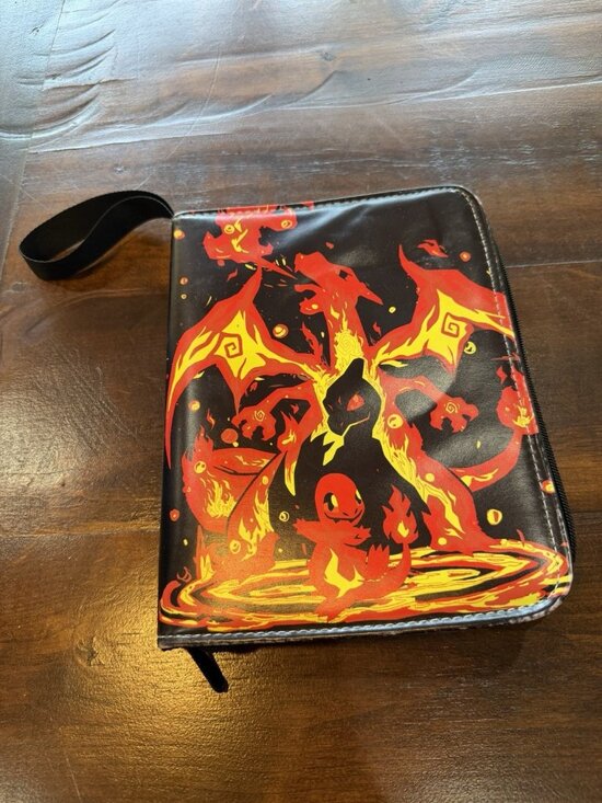 Other - Pokemon Charizard/Charmander Card Binder With 40 Pages